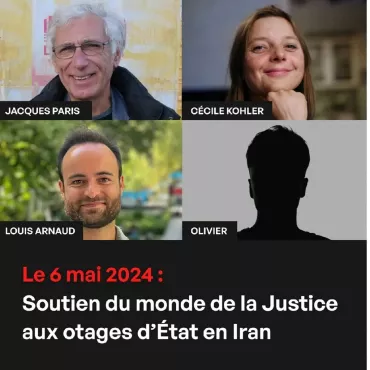SOUTIEN AUX OTAGES D'ÉTAT EN IRAN